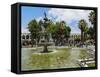 Plaza de Armas, Arequipa, Peru, South America-Karol Kozlowski-Framed Stretched Canvas