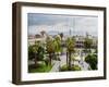 Plaza de Armas, elevated view, Arequipa, Peru, South America-Karol Kozlowski-Framed Photographic Print