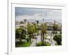 Plaza de Armas, elevated view, Arequipa, Peru, South America-Karol Kozlowski-Framed Photographic Print