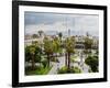 Plaza de Armas, elevated view, Arequipa, Peru, South America-Karol Kozlowski-Framed Photographic Print