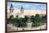 Plaza De Armas, Lima, Peru, Early 20th Century-null-Framed Giclee Print