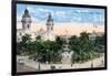 Plaza De Armas, Lima, Peru, Early 20th Century-null-Framed Giclee Print