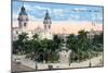 Plaza De Armas, Lima, Peru, Early 20th Century-null-Mounted Giclee Print