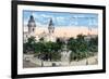 Plaza De Armas, Lima, Peru, Early 20th Century-null-Framed Giclee Print