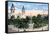 Plaza De Armas, Lima, Peru, Early 20th Century-null-Framed Stretched Canvas