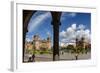 Plaza De Armas with the Cathedral and Iglesia De La Compania De Jesus Church, Cuzco, Peru-Yadid Levy-Framed Photographic Print