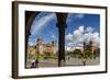 Plaza De Armas with the Cathedral and Iglesia De La Compania De Jesus Church, Cuzco, Peru-Yadid Levy-Framed Photographic Print