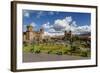 Plaza De Armas with the Cathedral and Iglesia De La Compania De Jesus Church, Cuzco, Peru-Yadid Levy-Framed Photographic Print