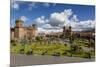 Plaza De Armas with the Cathedral and Iglesia De La Compania De Jesus Church, Cuzco, Peru-Yadid Levy-Mounted Photographic Print