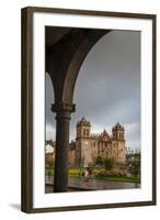 Plaza De Armas with the Cathedral, Cuzco, UNESCO World Heritage Site, Peru, South America-Yadid Levy-Framed Photographic Print