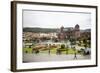 Plaza De Armas with the Cathedral, Cuzco, UNESCO World Heritage Site, Peru, South America-Yadid Levy-Framed Photographic Print