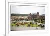 Plaza De Armas with the Cathedral, Cuzco, UNESCO World Heritage Site, Peru, South America-Yadid Levy-Framed Photographic Print