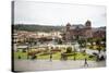 Plaza De Armas with the Cathedral, Cuzco, UNESCO World Heritage Site, Peru, South America-Yadid Levy-Stretched Canvas