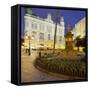 Plaza De Cairasco, Gabinete Literario, Las Palma De Gran Canaria, Gran Canaria, Canary Islands-Rainer Mirau-Framed Stretched Canvas