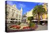 Plaza de Cairasco, Triana, Las Palmas de Canary Islands, Spain-Neil Farrin-Stretched Canvas