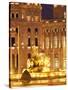 Plaza De Cibeles with Fuente De Cibele, Madrid, Spain, Europe-Angelo Cavalli-Stretched Canvas