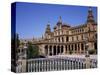 Plaza De Espana, Built for the 1929 World Fair, Maria Luisa Park, Seville, Andalucia, Spain-Christopher Rennie-Stretched Canvas