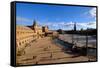 Plaza De Espana, Built for the Ibero-American Exposition of 1929, Seville, Andalucia, Spain-Carlo Morucchio-Framed Stretched Canvas