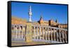 Plaza De Espana, Built for the Ibero-American Exposition of 1929, Seville, Andalucia, Spain-Carlo Morucchio-Framed Stretched Canvas