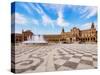 Plaza de Espana de Sevilla (Spain Square), Seville, Andalusia, Spain, Europe-Karol Kozlowski-Stretched Canvas
