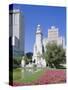 Plaza De Espana, Madrid, Spain, Europe-Hans Peter Merten-Stretched Canvas