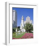 Plaza De Espana, Madrid, Spain, Europe-Hans Peter Merten-Framed Photographic Print