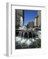 Plaza De Espana, Madrid, Spain-Peter Scholey-Framed Photographic Print