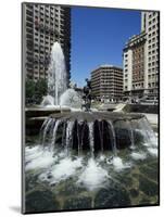 Plaza De Espana, Madrid, Spain-Peter Scholey-Mounted Photographic Print