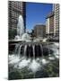 Plaza De Espana, Madrid, Spain-Peter Scholey-Mounted Photographic Print