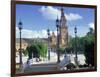 Plaza De Espana, Seville, South Spain-Peter Adams-Framed Photographic Print