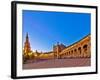 Plaza De Espana, Seville, Spain-Felipe Rodriguez-Framed Photographic Print