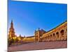 Plaza De Espana, Seville, Spain-Felipe Rodriguez-Mounted Photographic Print