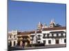 Plaza de la Aduana Cartagena Colombia-null-Mounted Photographic Print