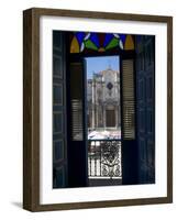 Plaza de La Catedral, Havana Vieja, Havana, Cuba-Peter Adams-Framed Photographic Print