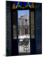 Plaza de La Catedral, Havana Vieja, Havana, Cuba-Peter Adams-Mounted Photographic Print