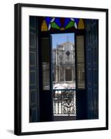 Plaza de La Catedral, Havana Vieja, Havana, Cuba-Peter Adams-Framed Photographic Print