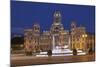 Plaza de la Cibeles, Fountain and Palacio de Comunicaciones, Madrid, Spain, Europe-Markus Lange-Mounted Photographic Print