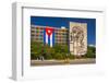 Plaza De La Revolucion, Vedado, Havana, Cuba, West Indies, Caribbean, Central America-Alan Copson-Framed Photographic Print