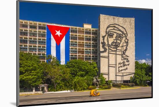 Plaza De La Revolucion, Vedado, Havana, Cuba, West Indies, Caribbean, Central America-Alan Copson-Mounted Photographic Print