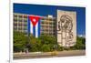 Plaza De La Revolucion, Vedado, Havana, Cuba, West Indies, Caribbean, Central America-Alan Copson-Framed Photographic Print