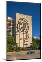 Plaza De La Revolucion, Vedado, Havana, Cuba, West Indies, Caribbean, Central America-Alan Copson-Mounted Photographic Print