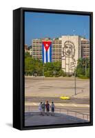 Plaza De La Revolucion, Vedado, Havana, Cuba, West Indies, Caribbean, Central America-Alan Copson-Framed Stretched Canvas