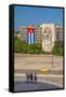 Plaza De La Revolucion, Vedado, Havana, Cuba, West Indies, Caribbean, Central America-Alan Copson-Framed Stretched Canvas