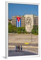 Plaza De La Revolucion, Vedado, Havana, Cuba, West Indies, Caribbean, Central America-Alan Copson-Framed Premium Photographic Print