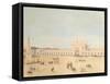 Plaza De La Victoria, Buenos Aires, 1829-Caspar David Friedrich-Framed Stretched Canvas