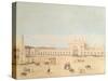 Plaza De La Victoria, Buenos Aires, 1829-Caspar David Friedrich-Stretched Canvas
