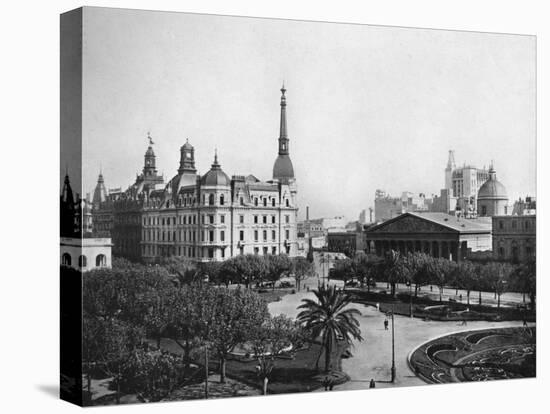 Plaza De La Victoria, Buenos Aires, Argentina-null-Stretched Canvas