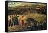 Plaza De Las Ventas-Jose Gutierrez Solana-Framed Stretched Canvas