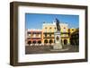 Plaza de los Coches, UNESCO World Heritage Site, Cartagena, Colombia, South America-Michael Runkel-Framed Photographic Print