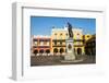 Plaza de los Coches, UNESCO World Heritage Site, Cartagena, Colombia, South America-Michael Runkel-Framed Photographic Print